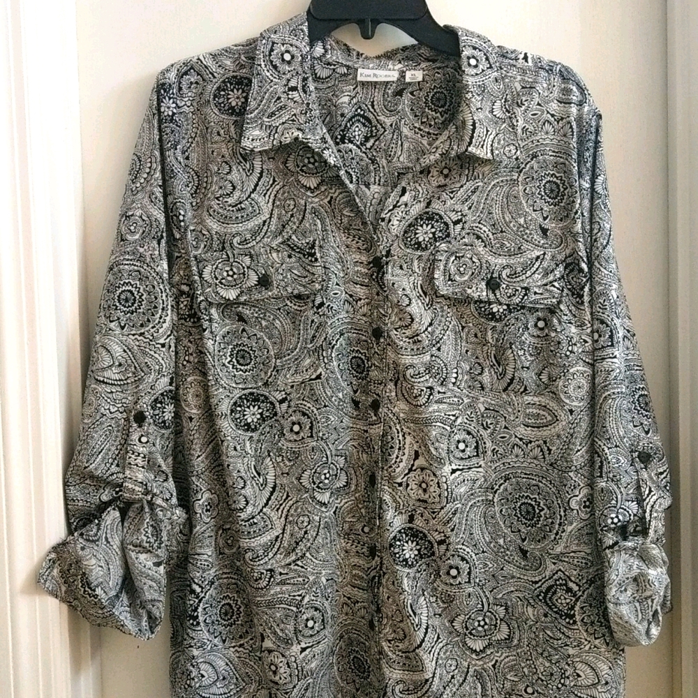 Roll Tab Button Up Shirt